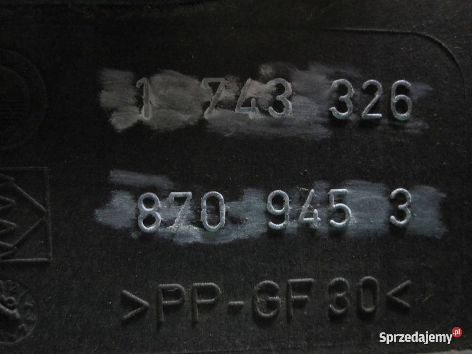 BMW Z3 19 B 99r obudowa filtra powietrza 1743326 Obudowy filtrów