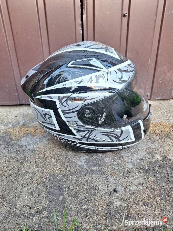 Kask motocyklowy szczękowy Nitro Racing F348 łódzkie Wola Raciborowska