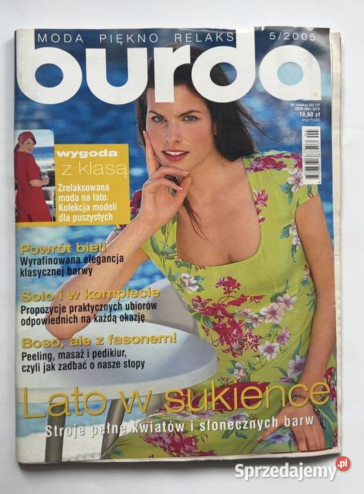 Magazyn Burda 52005 Moda Wykroje Vintage mazowieckie Warszawa sprzedam