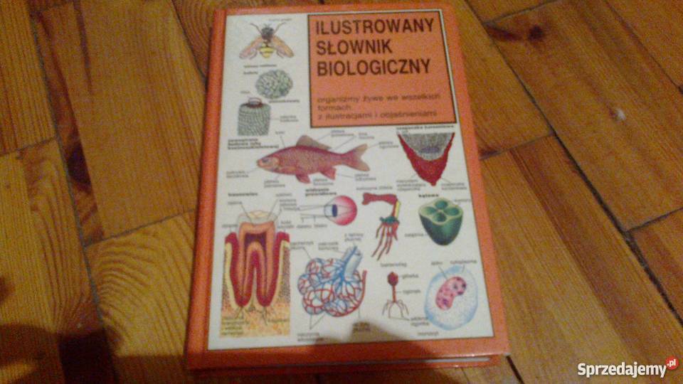 Ilustrowany słownik biologiczny- organizmy żywe we wszelkic