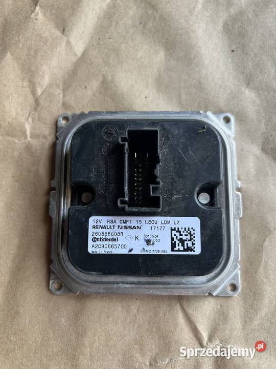 moduł led przetwornica renault nissan 260558608r małopolskie Krzysztoforzyce