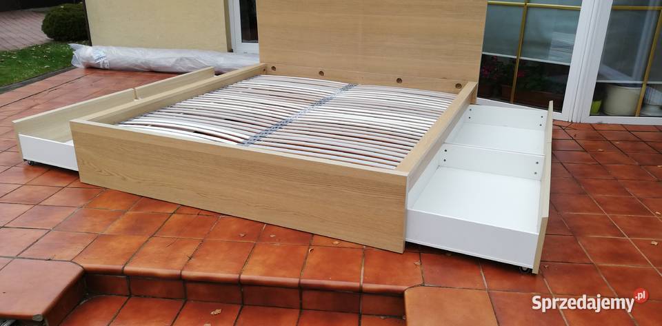 Łóżko sypialniane 180 x200 duże super materace Łóżka, wersalki i sofy