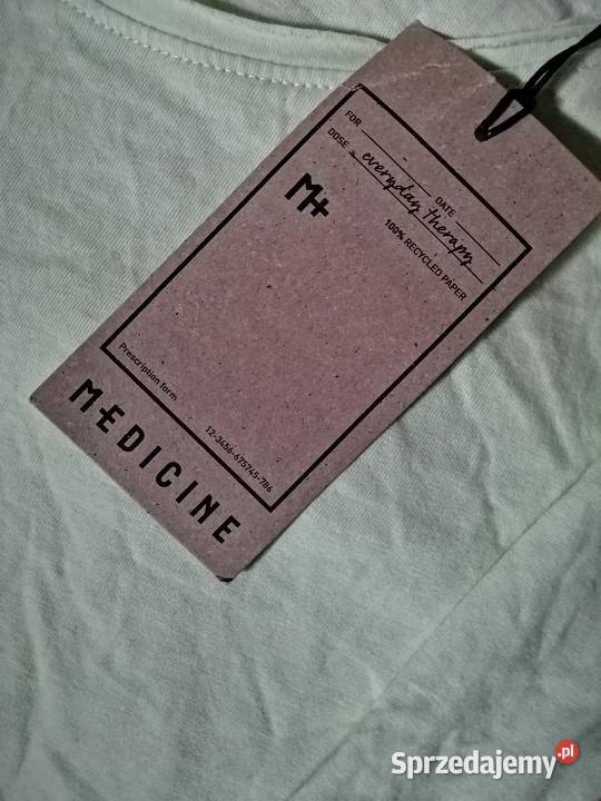 MEDICINE bluzka koszulka tshirt Z surowymi Leszno