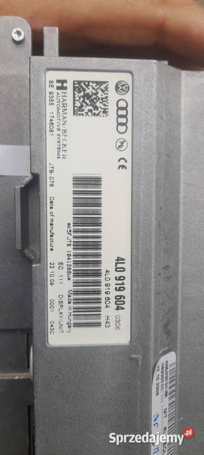 Wyświetlacz radia audi a4 b8 a6 c5 dolnośląskie Karpacz