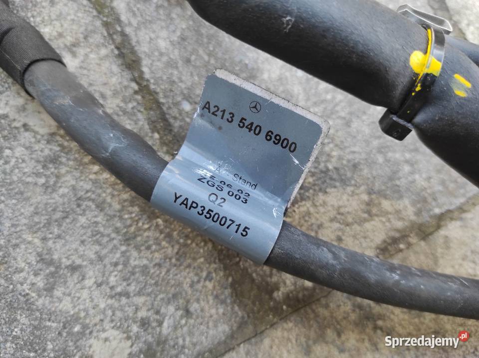 Przewód przewody elektryczne E Klasa W213 wyposażenie elektryczne Rusiec