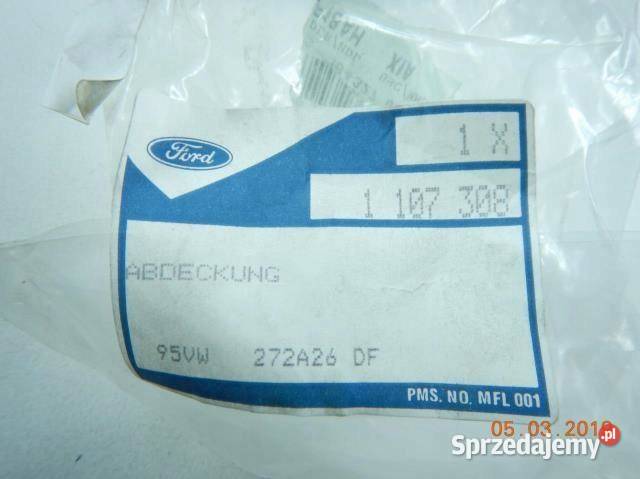 PLASTIK OSŁONA DRZWI PRAWY TYŁ FORD GALAXY 9406 Wyposażenie wnętrza