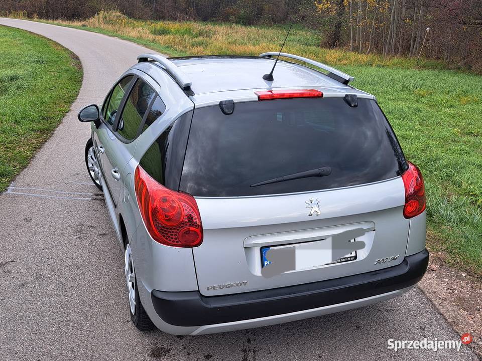 Sprzedam Bladnego peugeota 207sw 14 benzyna manualna 207 Żyrardów