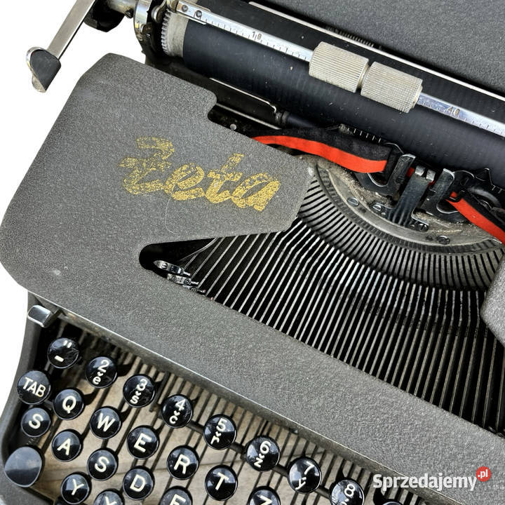Zabytkowa maszyna do pisania Zeta 1511 Antyki Warszawa