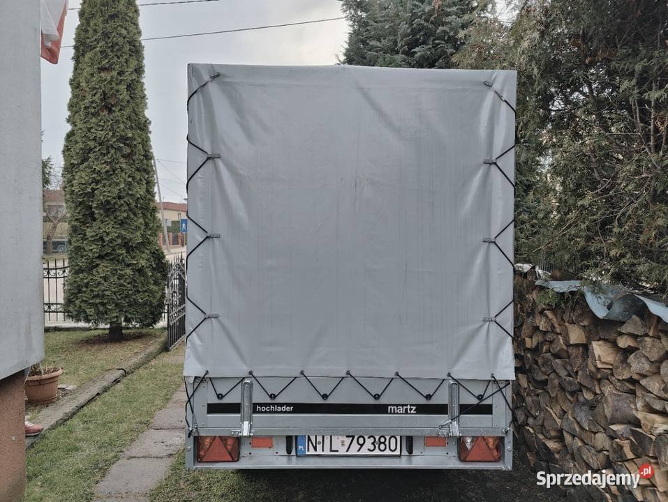 Przyczepka dwuosiowa Martz Hochlader 902 Susz