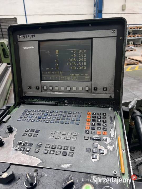 WYTACZARKA TOS VARNSDORF WHN 138 B x 3500mm CNC Pleszew