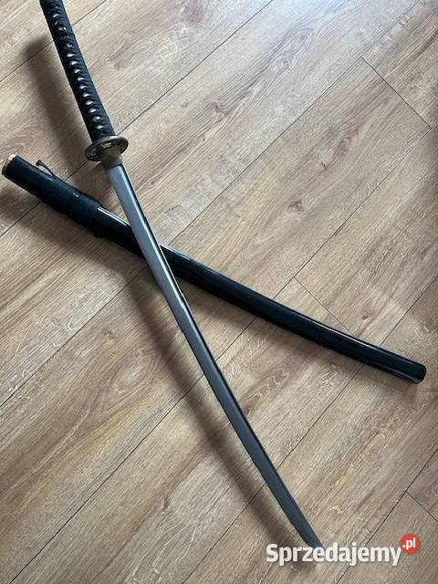 Katana miecz samurajski wykonany współcześnie Mrągowo
