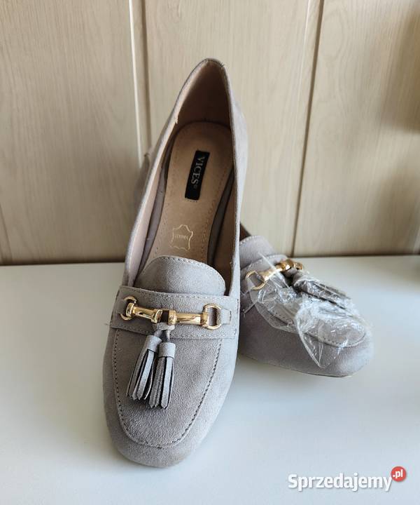 Nowe buty Vices 39 szare czółenka półbuty na inna Szczecin sprzedam