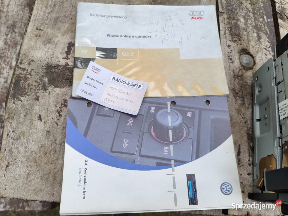 Volkswagen Beta 2x Audi Concert Audi a6 c5 lubelskie Chełm sprzedam