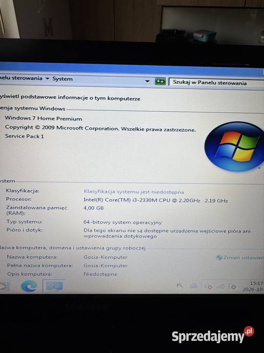 Laptop Samsung 300e Puławy
