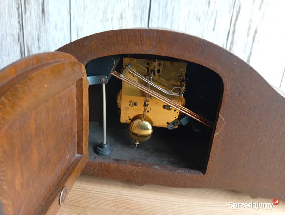 mechaniczny zegar kominkowy bufetowy niemieckiej sprzedam