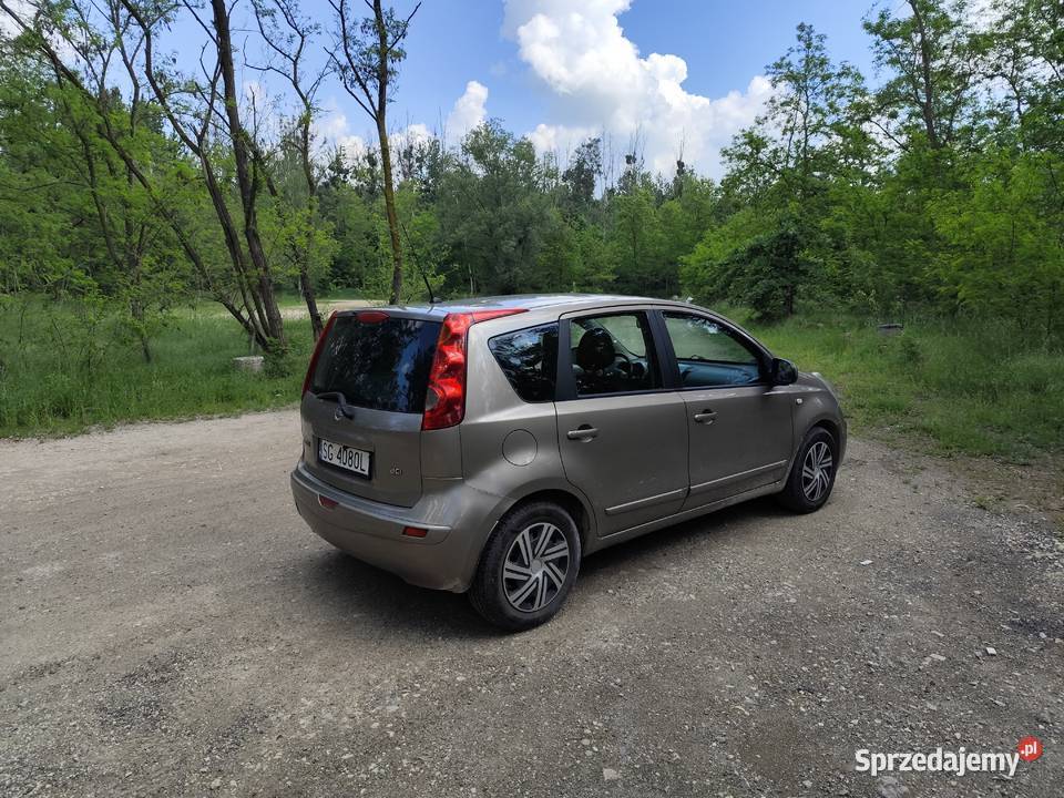 Nissan Note 15dci 2008 nawigacja kamera cofania 86KM śląskie Gliwice