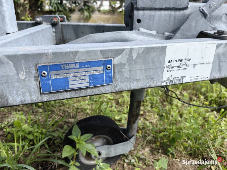 Przyczepa podłodziowa trajler THULE 6m do łodzi