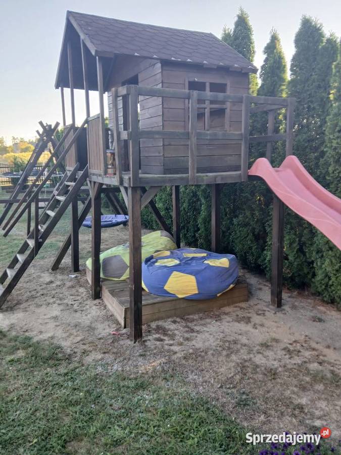 Domek plac zabaw drewno Iłów