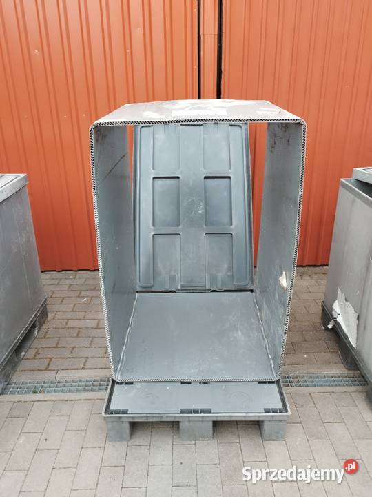 Pojemnik paletowy z pokrywą paleta plastikowa Gdańsk