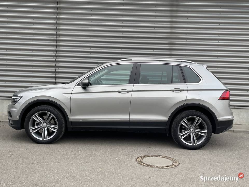 Volkswagen Tiguan II 2020r 190 4Motion DSG DQ381 relingi dachowe Rzeszów