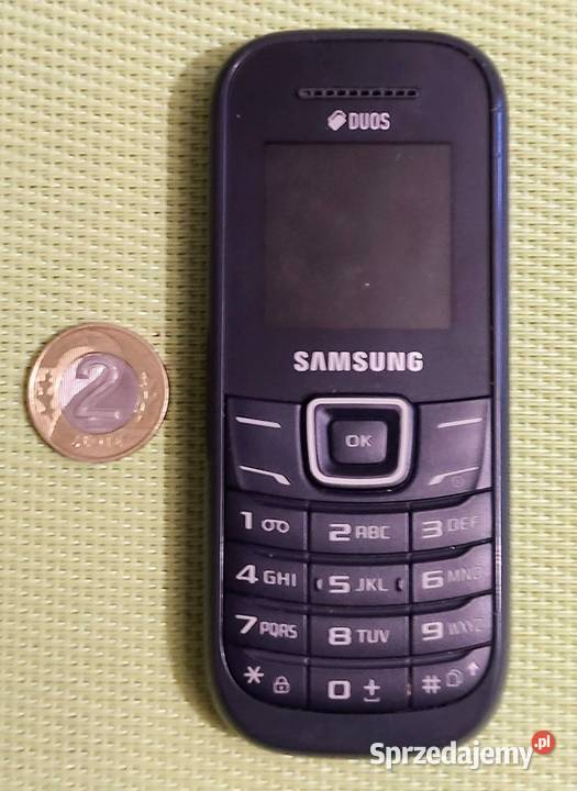Telefon komórkowy SAMSUNG GTE1202 DUOSIM Pruszków