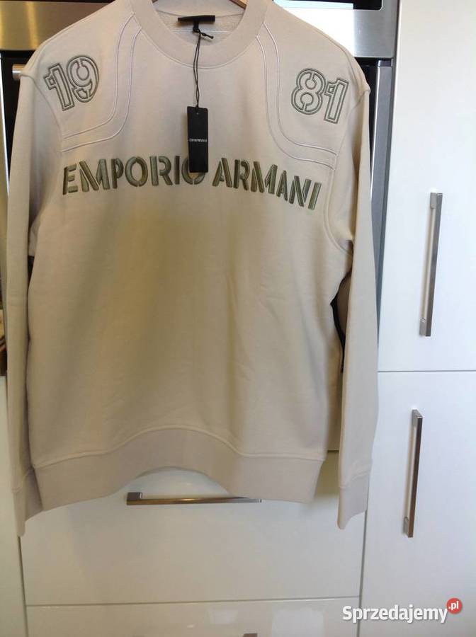 Bluza Męska EMPORIO ARMANI XL NOWA Rozmiar XL Nowa Sól