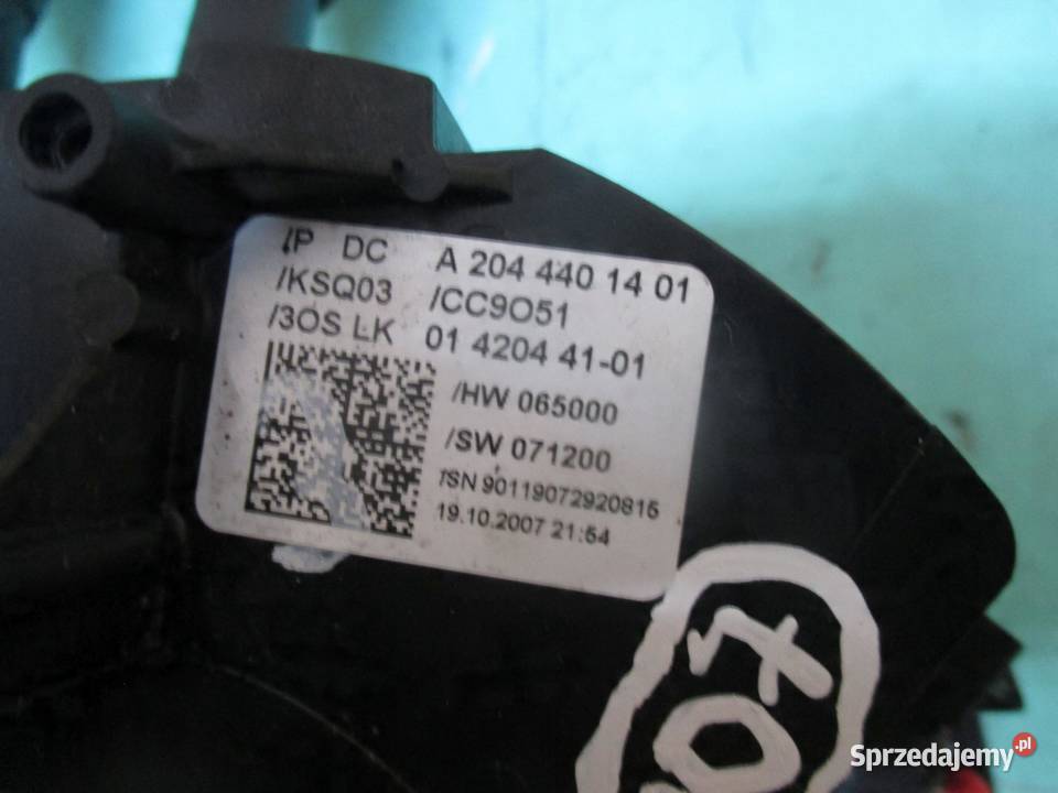 MERCEDES W204 07r przełącznik zespolony świętokrzyskie