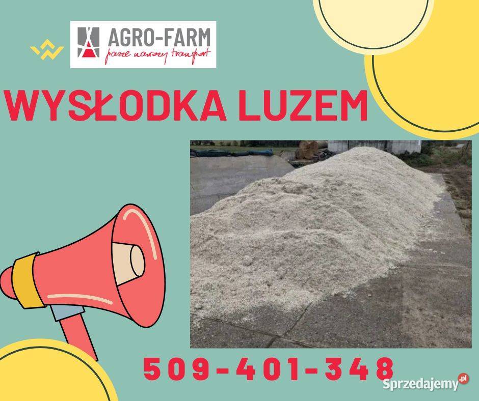 Wysłodka mokra luz Poryte sprzedam