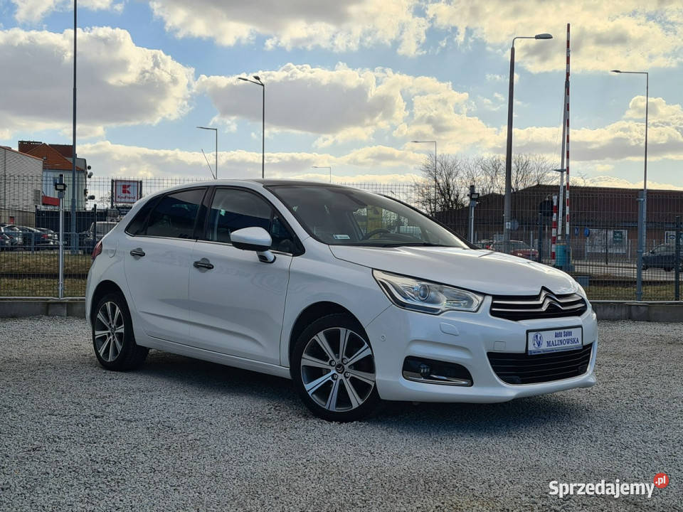 Citroen C4 SzklanyDach Navi Xenon 2xPDC Półskóry nawigacja wielkopolskie Wągrowiec sprzedam