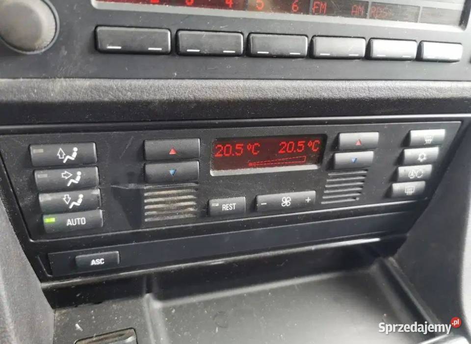 Panel sterowania nawiewu klimatyzacji BMW e39 Panele sterowania, przełączniki śląskie Żory sprzedam
