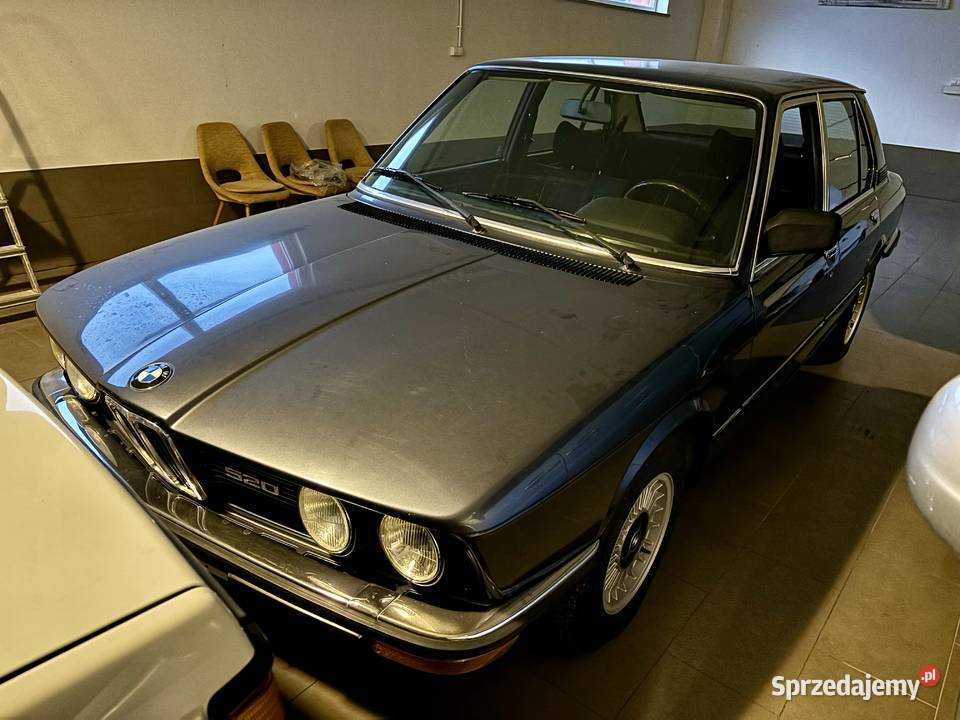 BMW 5206 e12 520 16000 przebiegu znalezione w BMW Wrocław sprzedam