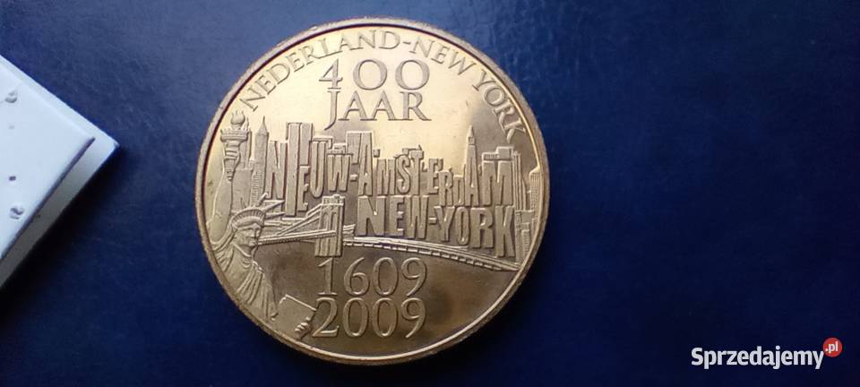 Stare monety 10 Floren 2009 Holandia Lesko