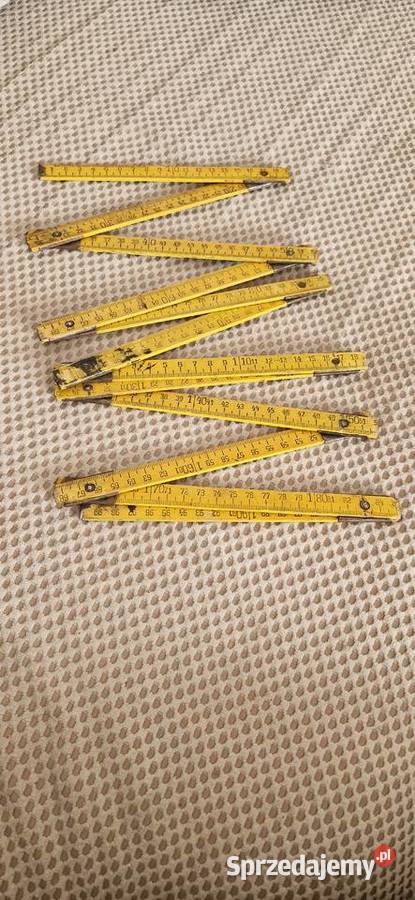 metr miarka drewniana PRL Kraków sprzedam