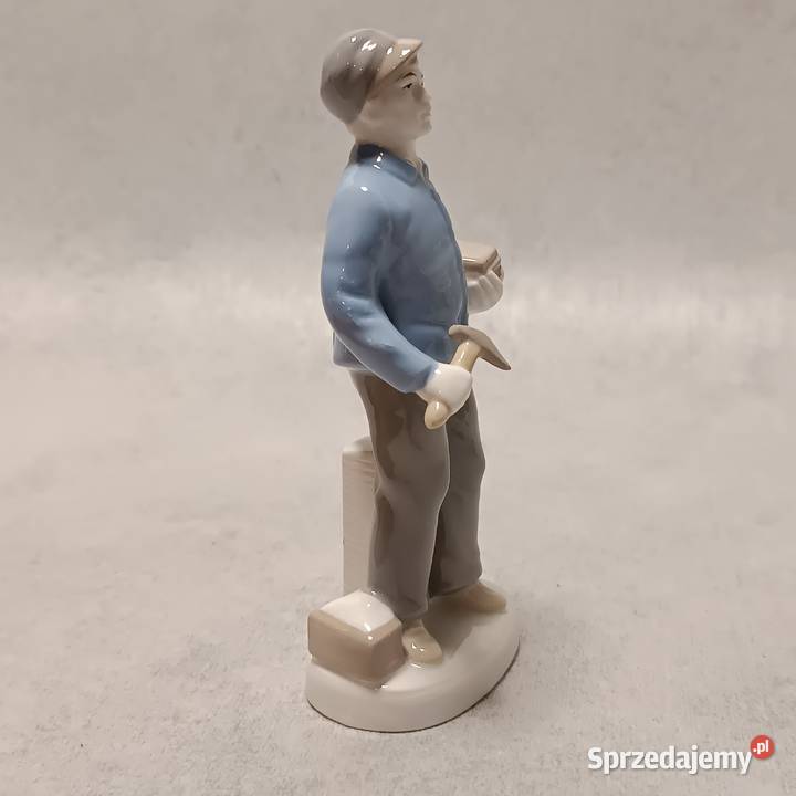 LIPPELSDORF PORCELANOWA FIGURKA MURARZ TURYNGIA mazowieckie Warszawa