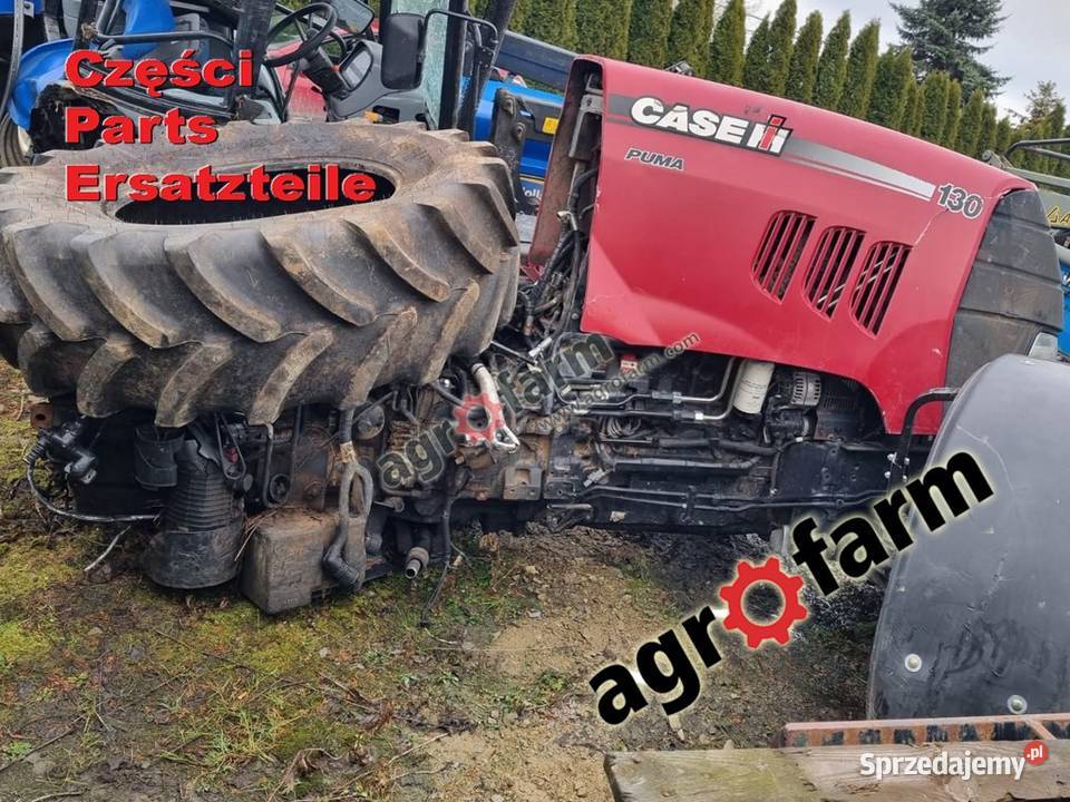 Case Puma 130 części silnik skrzynia biegów oś