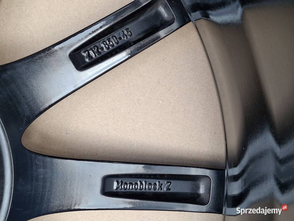 ALUFELGI FELGI BRABUS MONOBLOCK Z 20 85J 5X112 lubuskie Bieleń