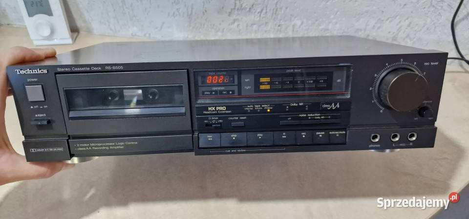 Magnetofon Technics RSB505 Casette deck 505 Międzychód
