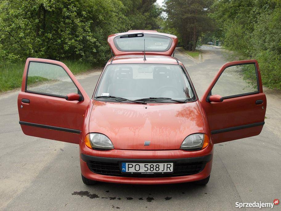 Fiat Seicento SX 900 899cm3 Seicento Poznań