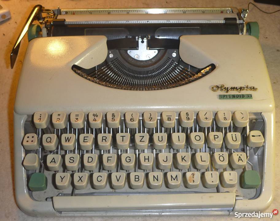 Niemiecka maszyna do pisania Olimpia Splendit 33 Żary sprzedam