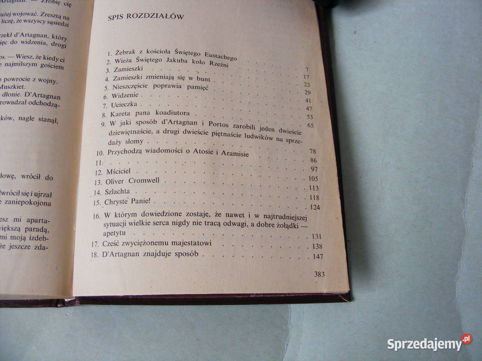 Dumas W 20 lat później Królowa Margot dolnośląskie Oborniki Śląskie