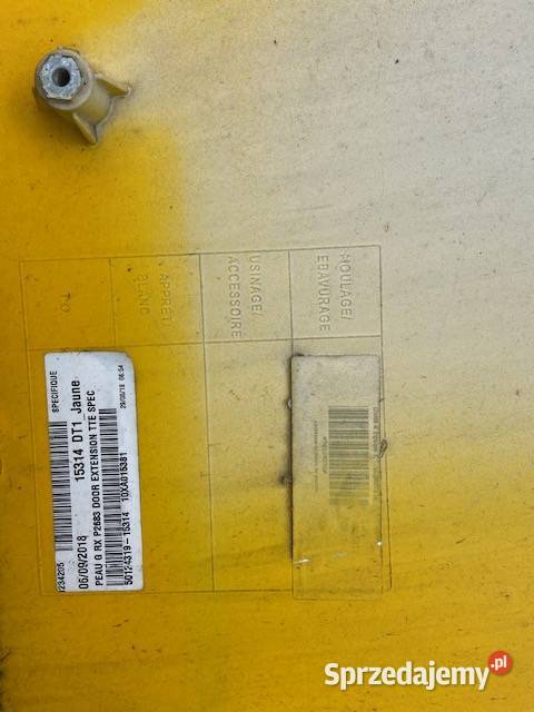 Przedłużenie Drzwi RENAULT RANGE T GAMA 82510549 Drzwi Maszewo