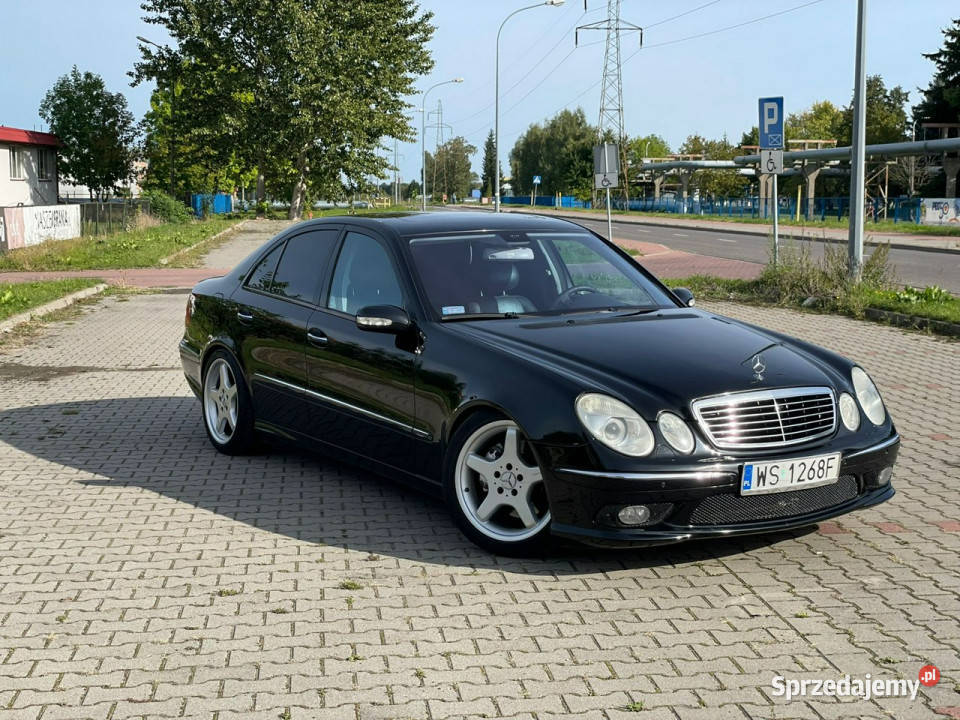 Mercedes E 350 Mercedes W211 35 v6 LPG W211 elektrycznie ustawiane fotele Mercedes-Benz mazowieckie