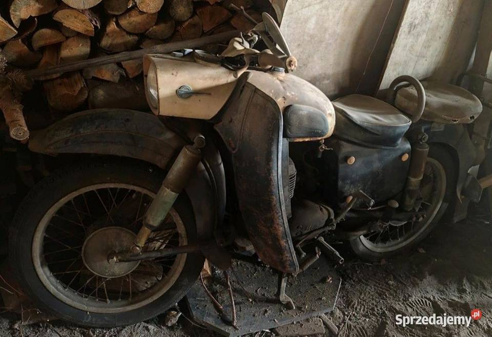 MZ trophy es 150 1964 do renowacji mat Zielona Góra
