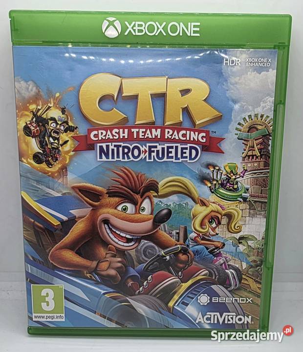 Gra Crash Team Racing Nitro Fueled Xbox One Elbląg