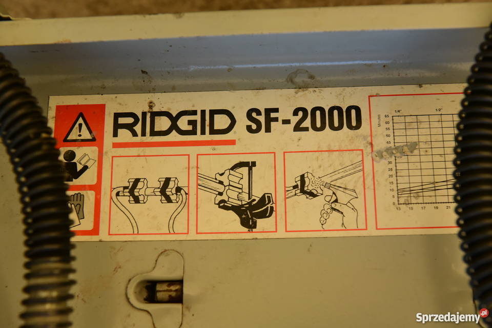 Zamrażarka do rur Ridgid SF2000 Hydraulika i armatura Lubsko sprzedam