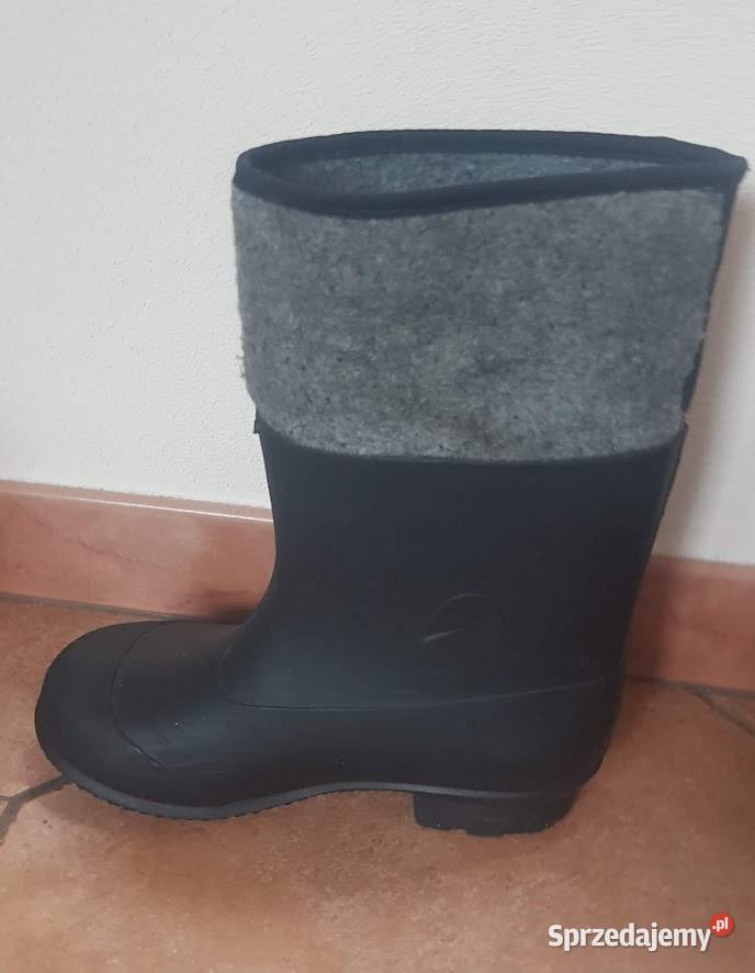 Gumofilce kalosze czarne rozmiar 39 lubuskie Zielona Góra