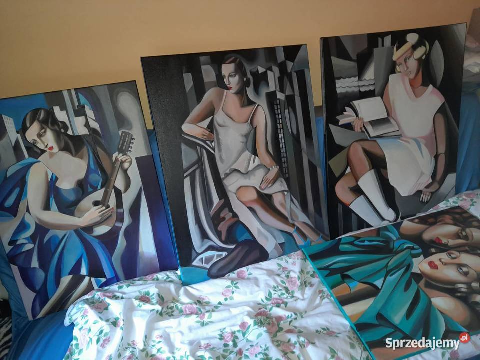 Sprzedam obrazy Tamara Łempicka Pozostałe Łódź