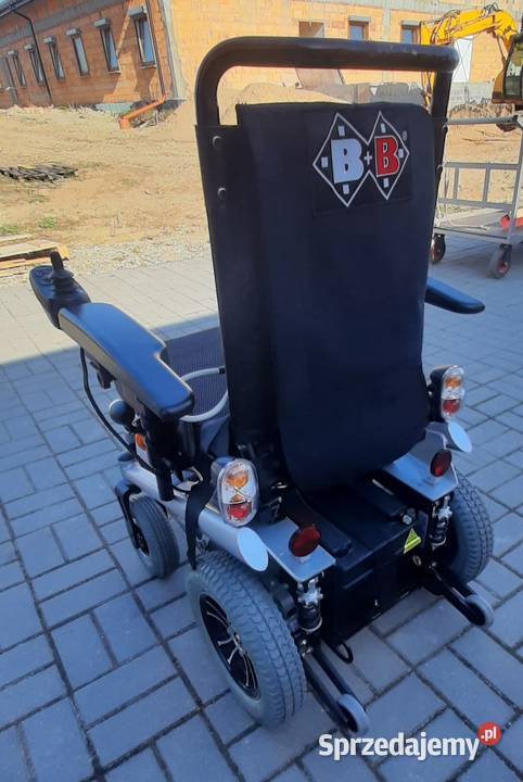Wózek elektryczny Terra firmy BB do pomieszczeń Sprzęt rehabilitacyjny i ortopedyczny Syców