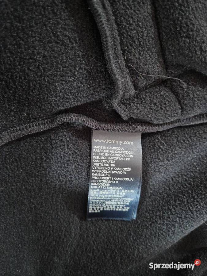 Granatowa kurtka bomber bejsbolówka Tommy Tommy Hilfiger Bibice