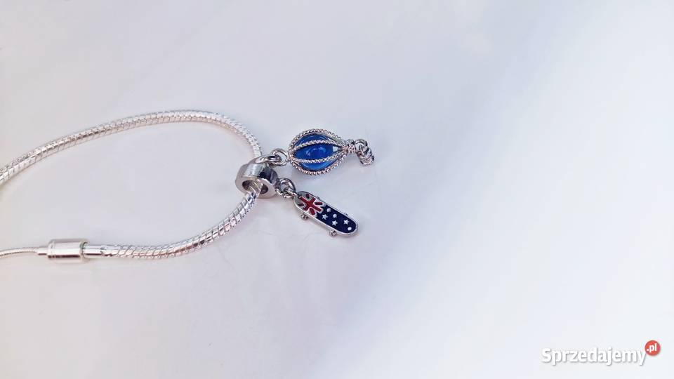 Bransoletka modułowa z zawieszkami Charmsy Warszawa sprzedam